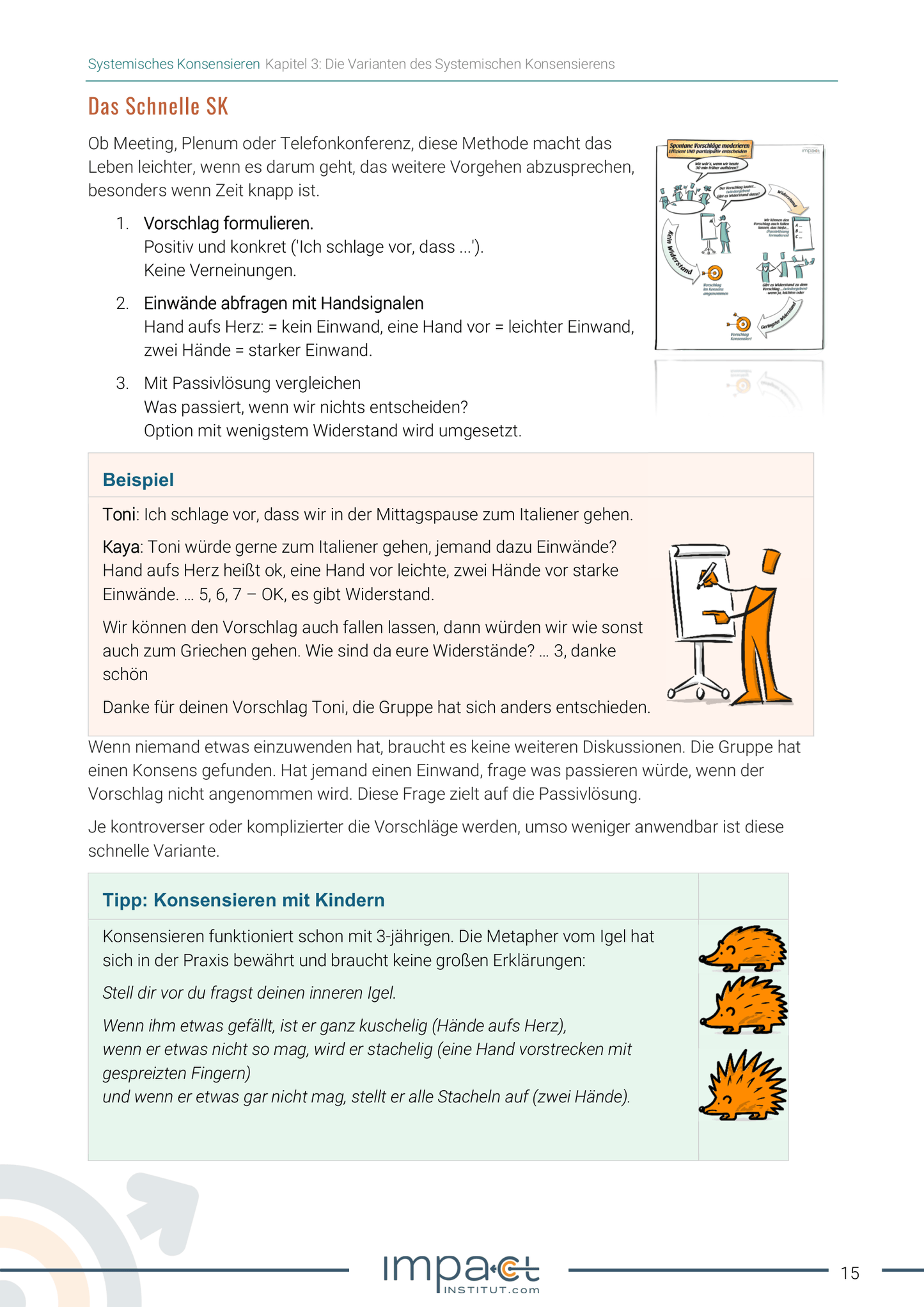 Gebundenes Handout - Systemisches Konsensieren