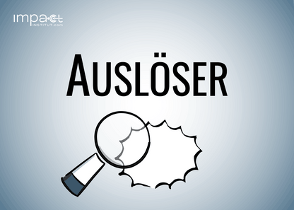 Bodenanker-Karte Auslöser mit Lupen-Symbol – der Startpunkt: Was ist passiert?