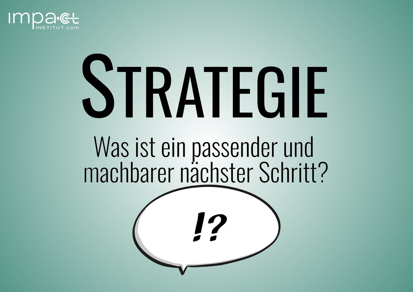 Bodenanker-Karte Strategie: Was ist ein passender und machbarer nächster Schritt?
